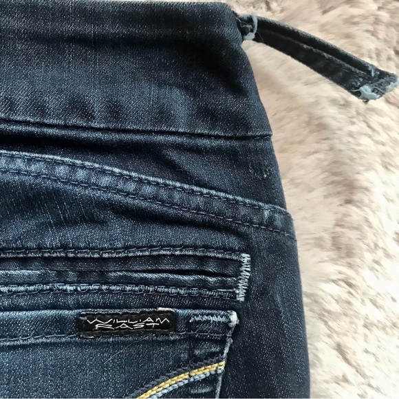 Y2K William Rast Savoy Ultra low rise Bootcut denim jeans some wear see photos - Picture 8 of 9
